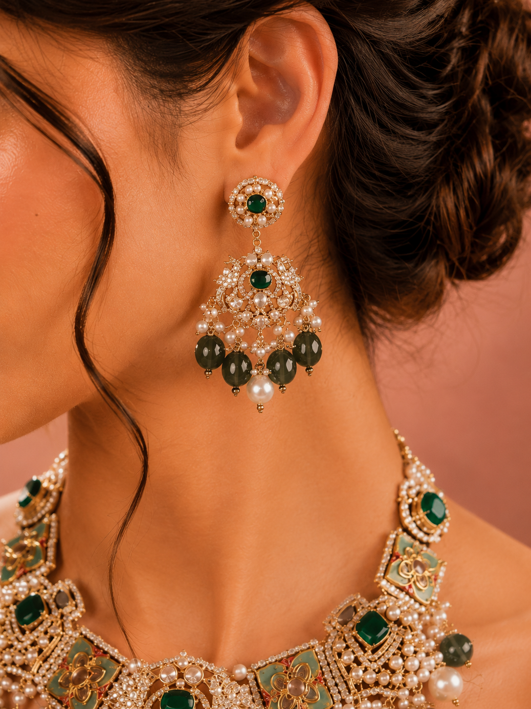 Meenakari Necklace JJ0808-04