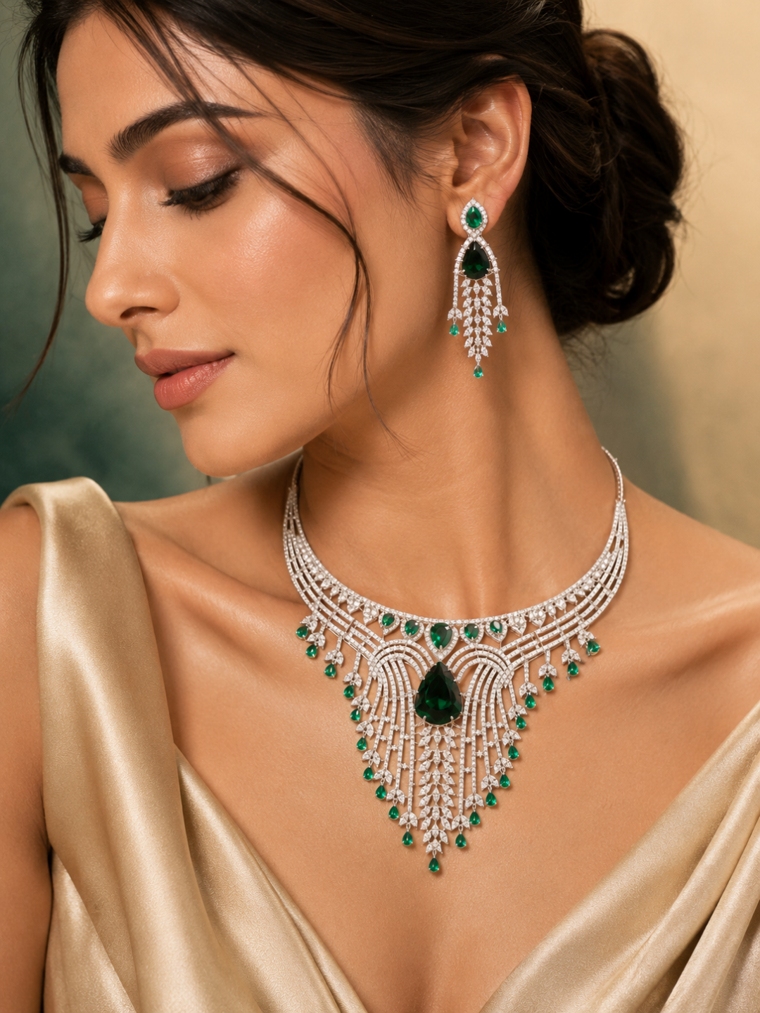 CZ Necklace JJ0801-56