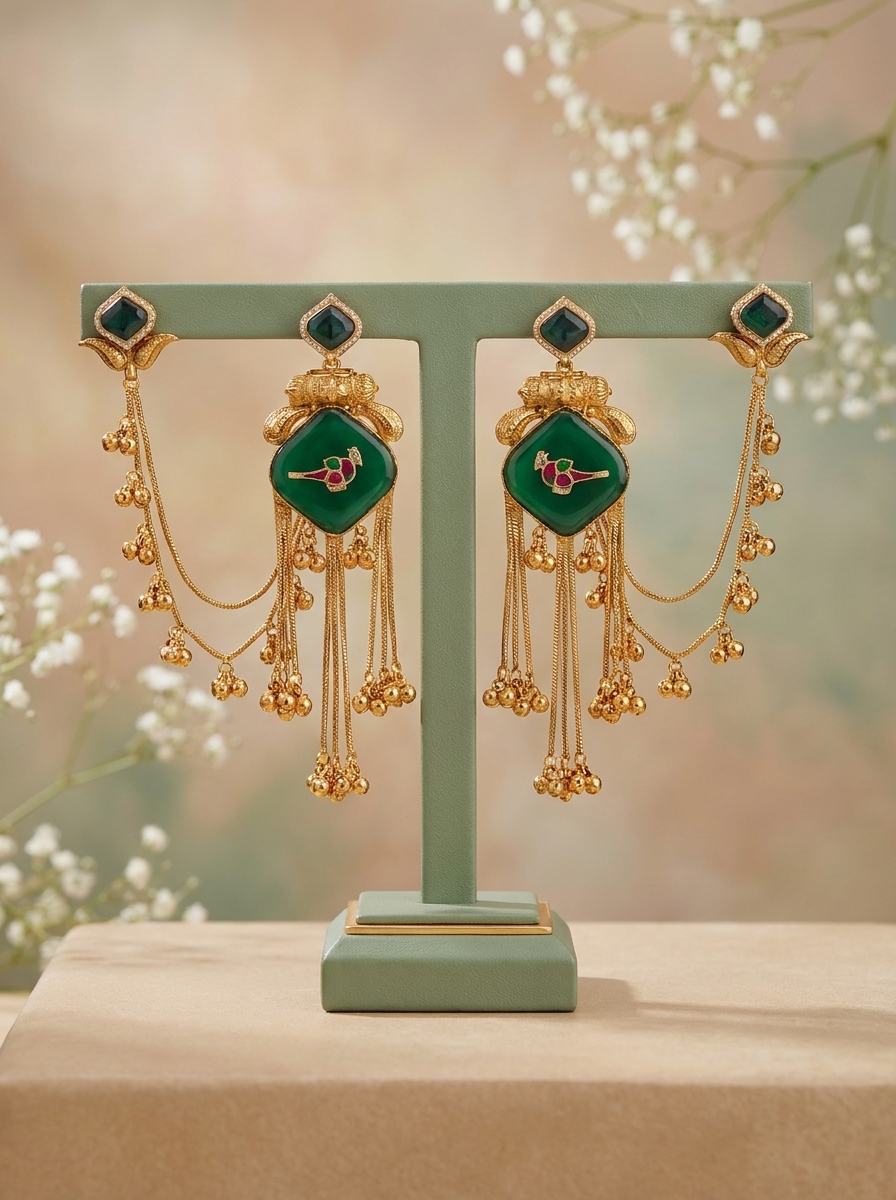 Kashmiri Earrings JJ0227-11