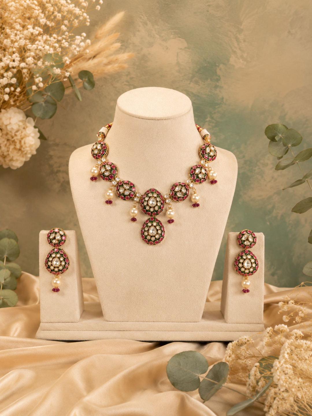 Polki Necklace JJ0804-7