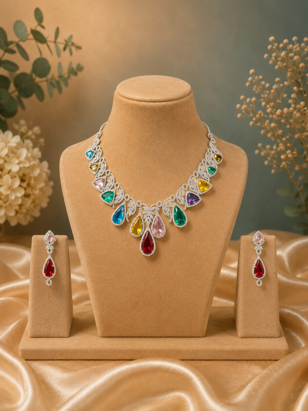 CZ Necklace JJ0801-37