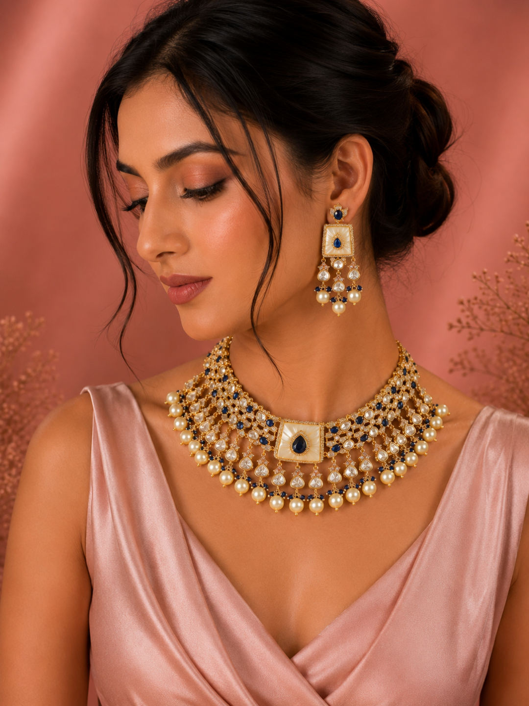 Kundan Necklace JJ0803-14
