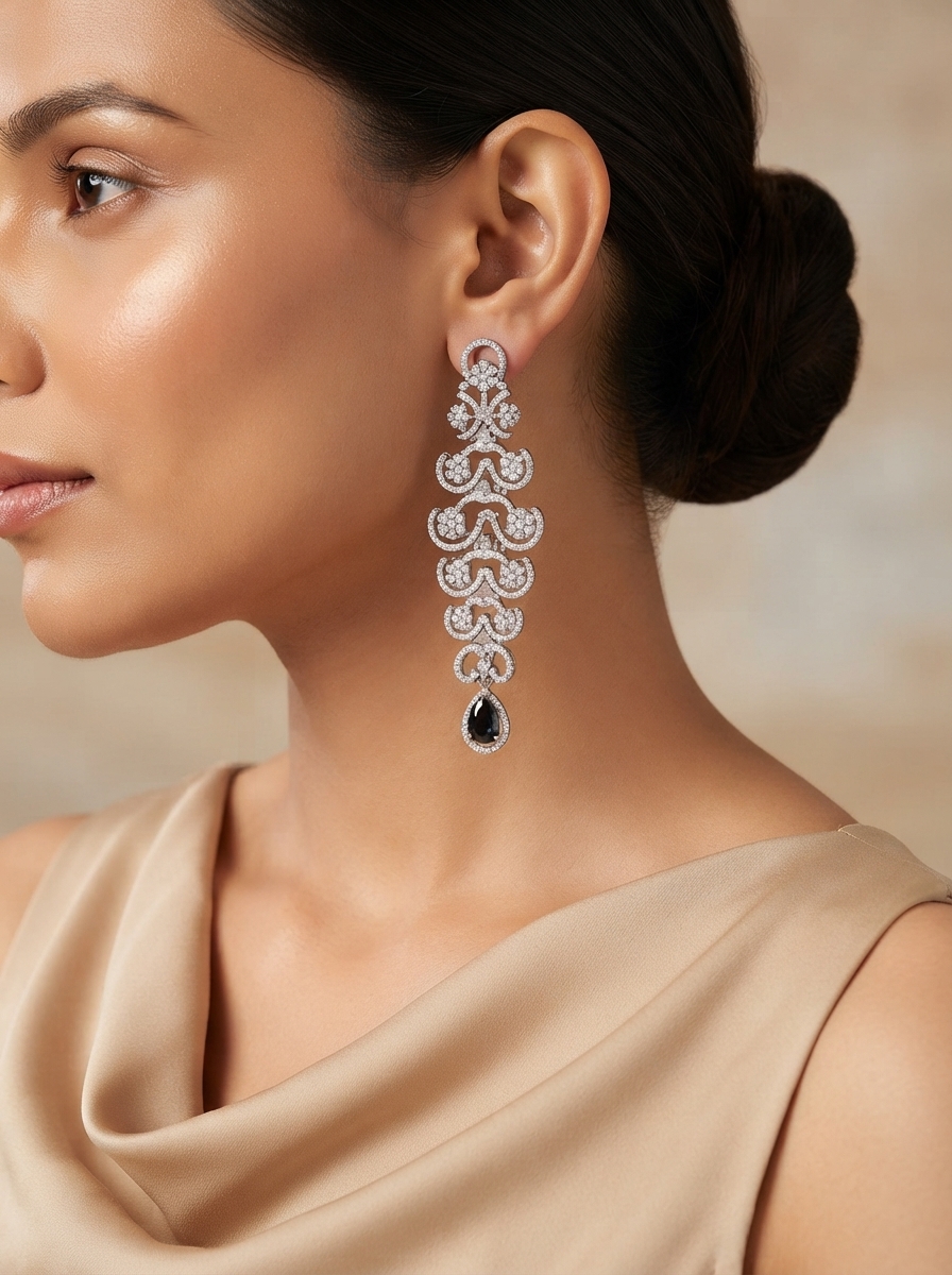 Diamond Earrings JJ0222-09
