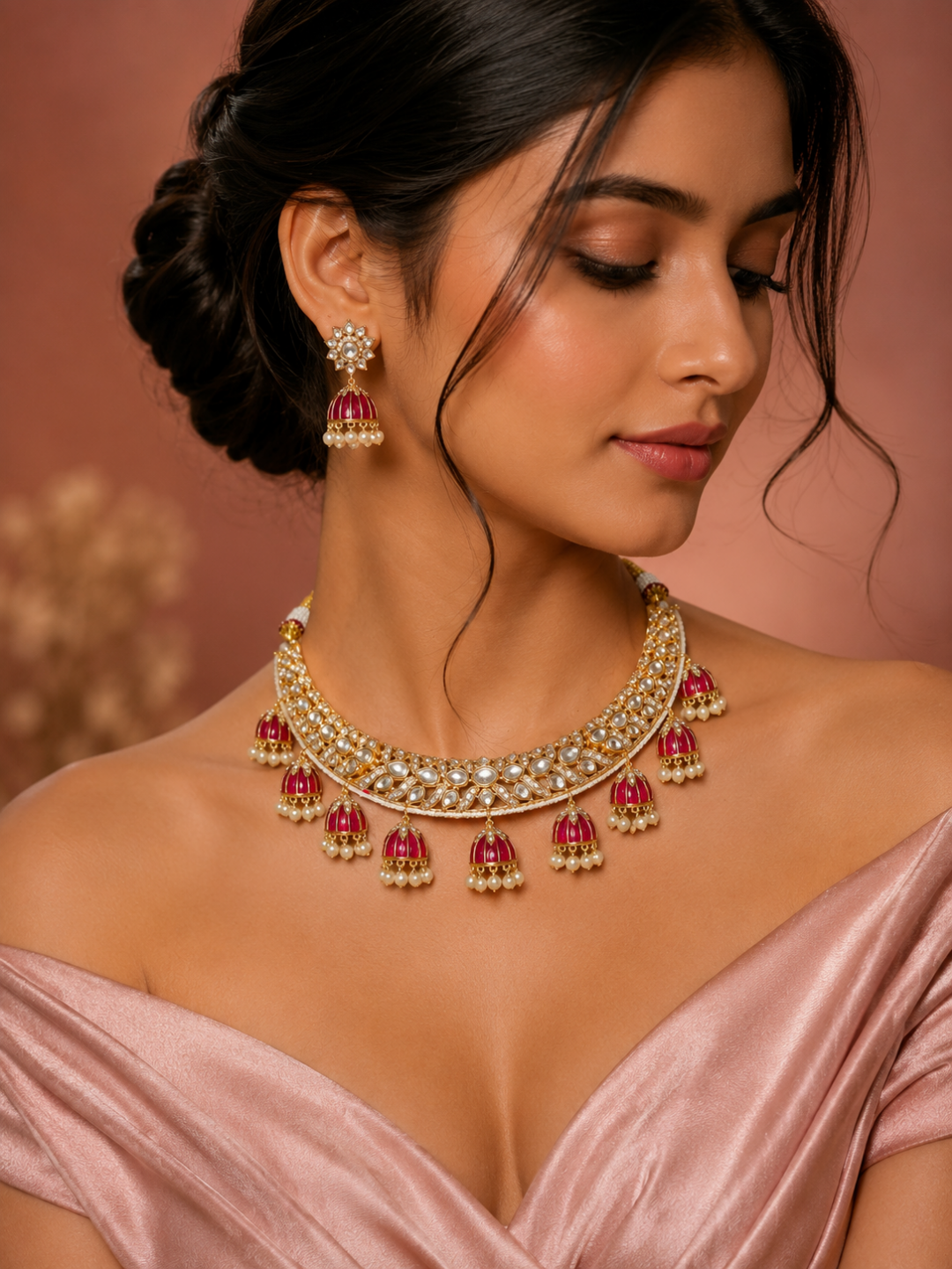 Kundan Necklace JJ0803-13