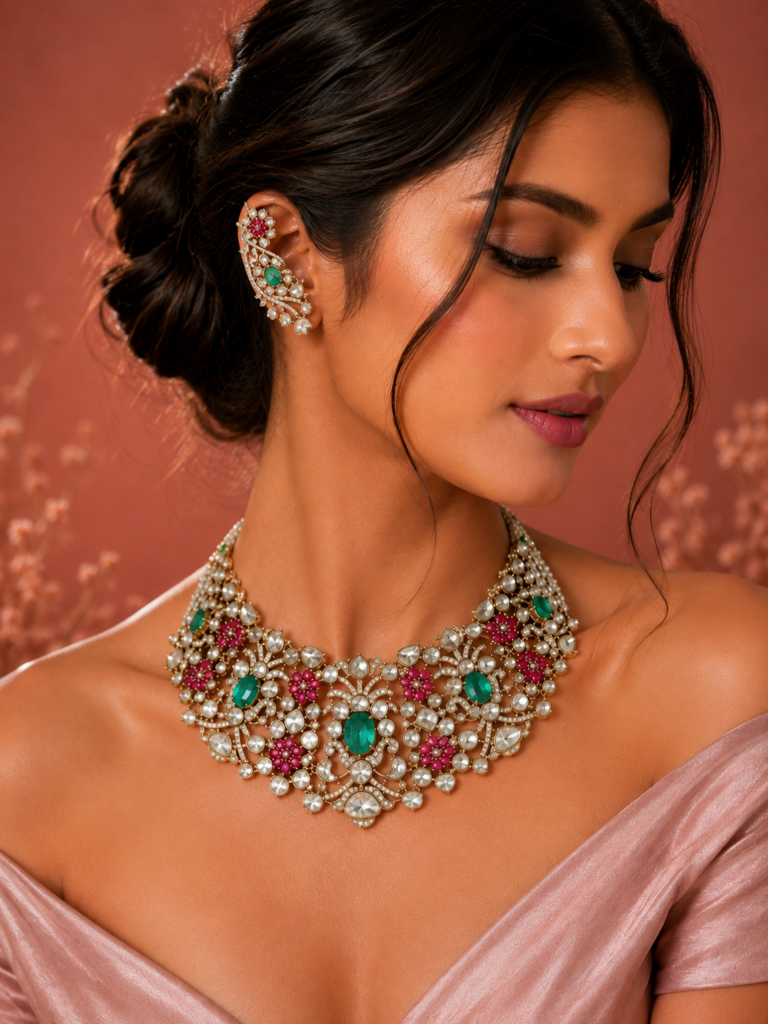 Kundan Necklace JJ0803-15