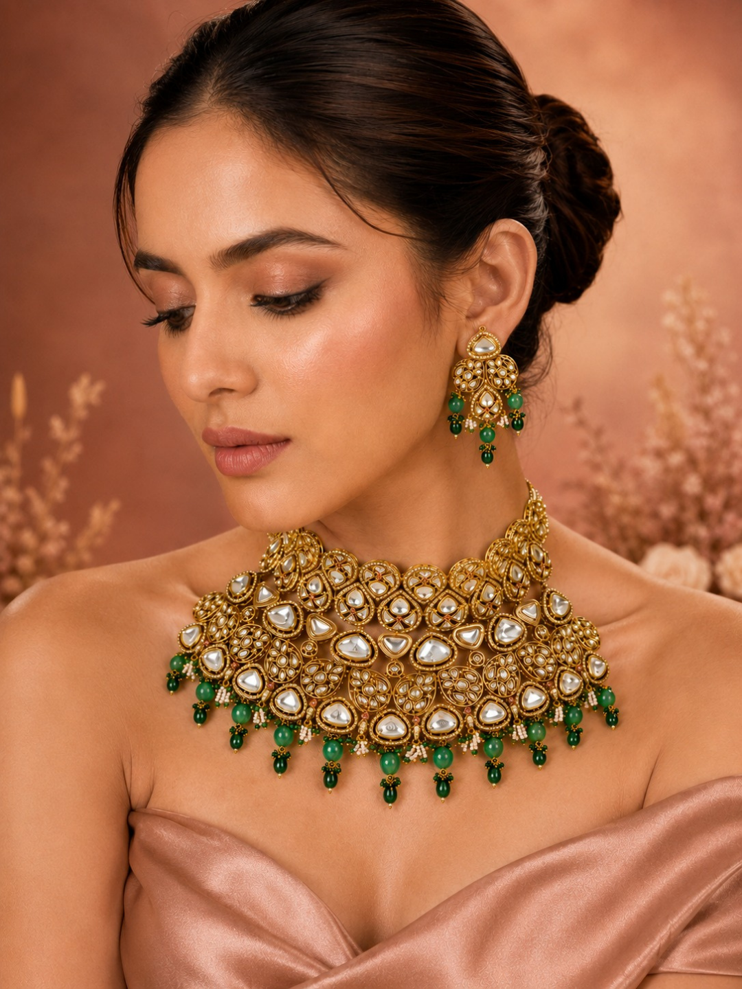 Polki Necklace JJ0804-32