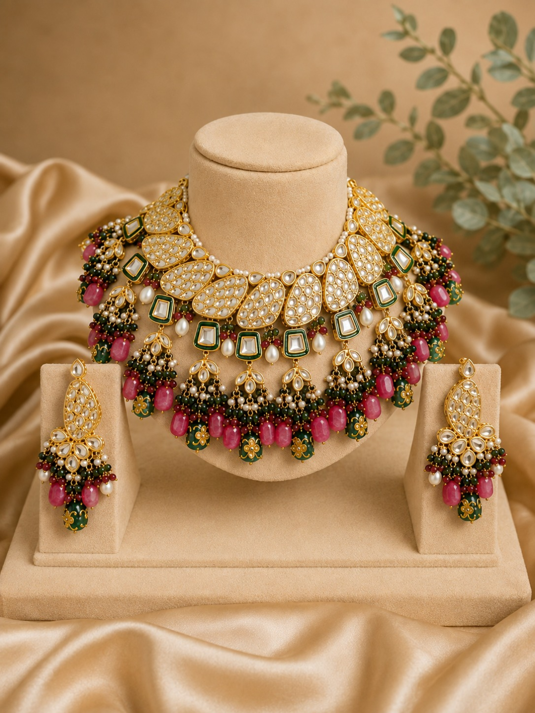Polki Necklace JJ0804-25