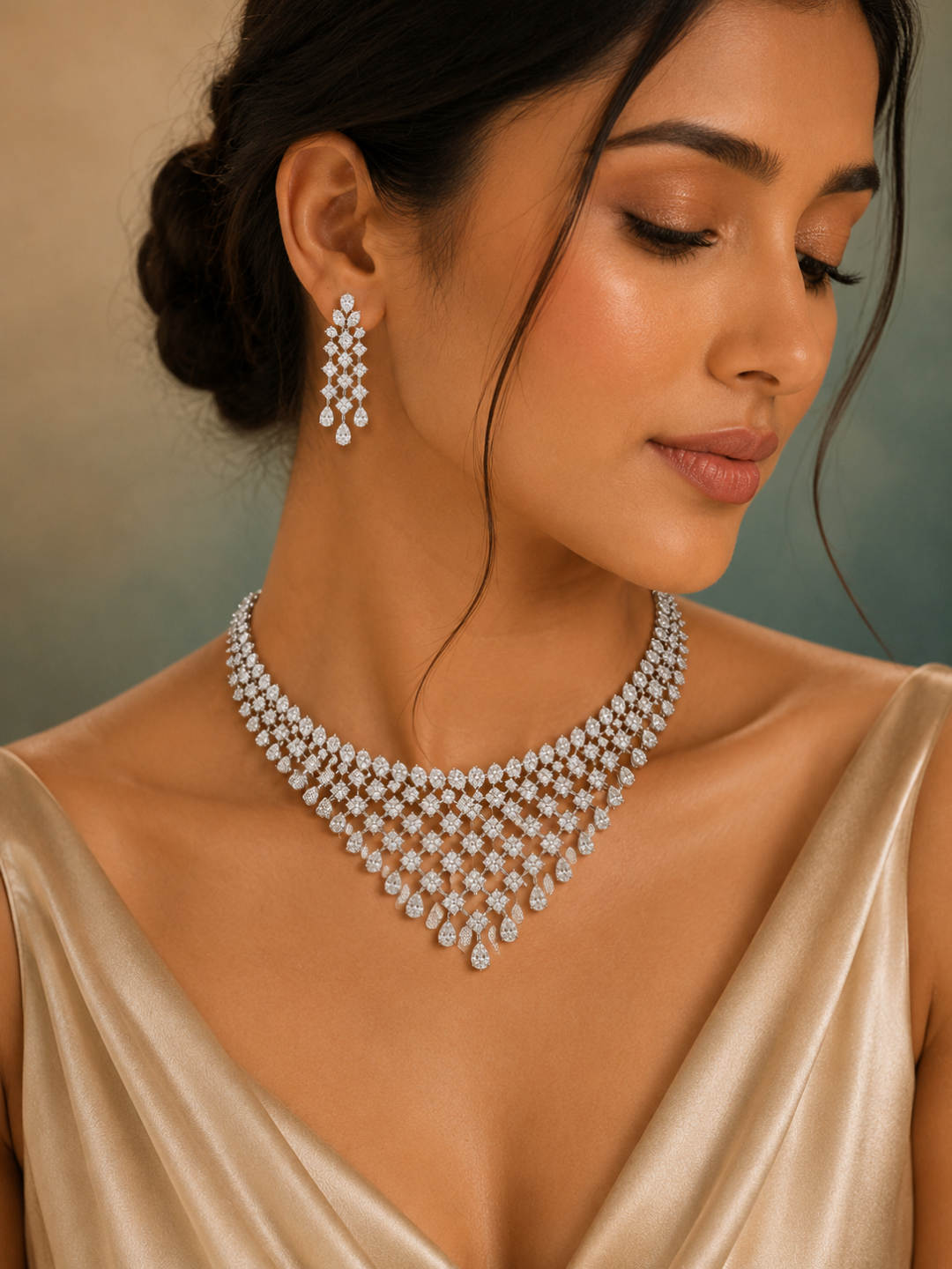 CZ Necklace JJ0801-82