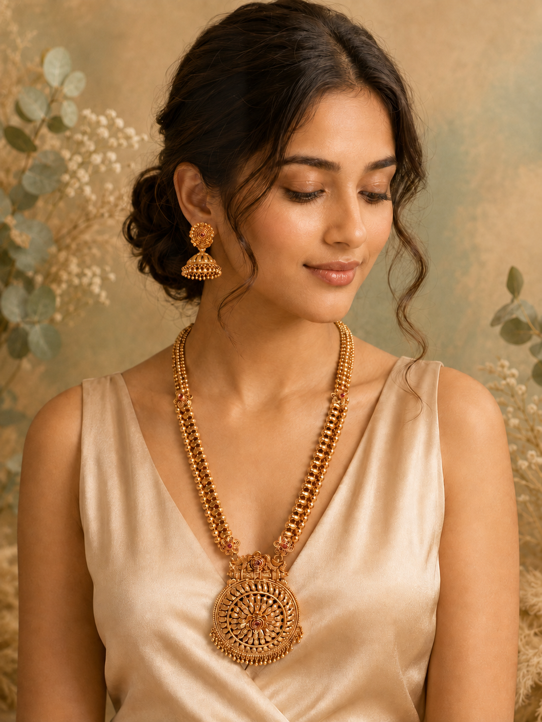 Gold Necklace JJ0806-26