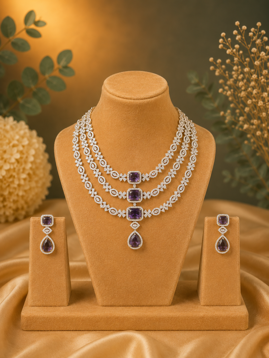 CZ Necklace JJ0801-52