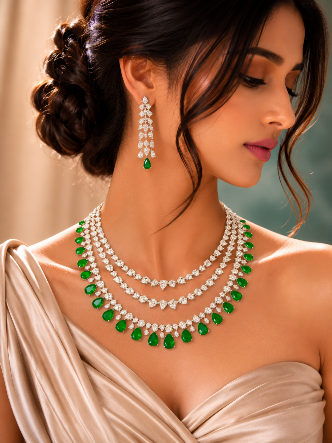 CZ Necklace JJ0801-08