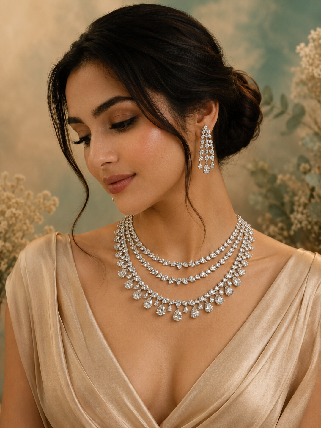 CZ Necklace JJ0801-08