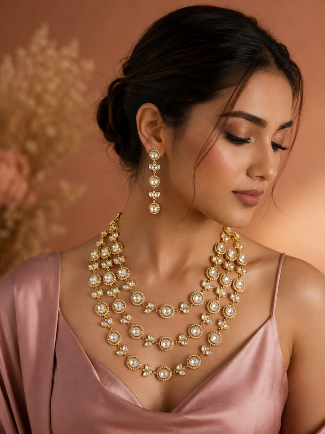 Polki Necklace JJ0804-10
