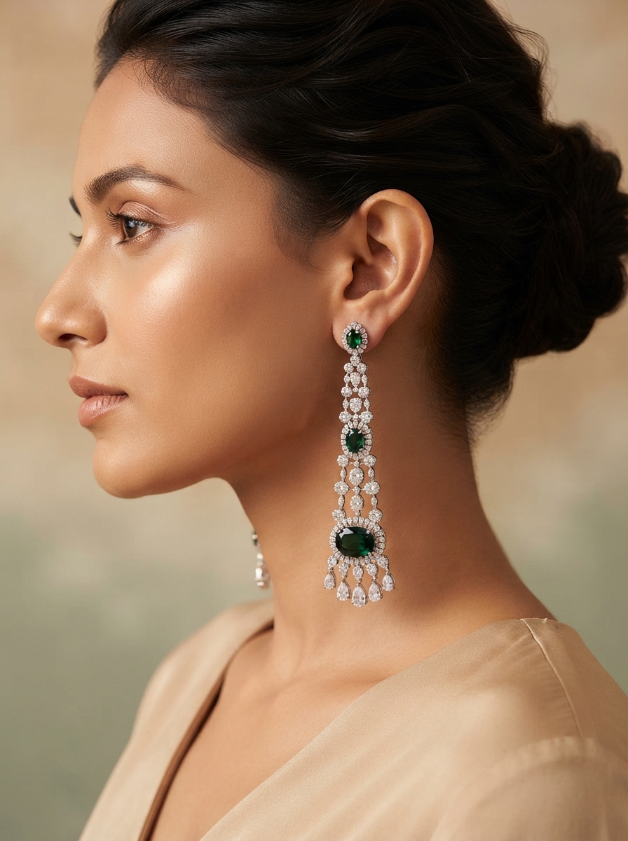 Diamond Earrings JJ0222-17