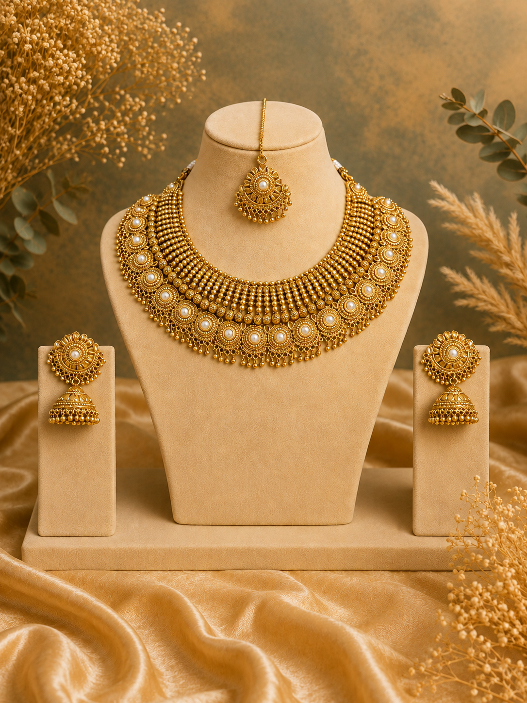 Gold Necklace JJ0806-18