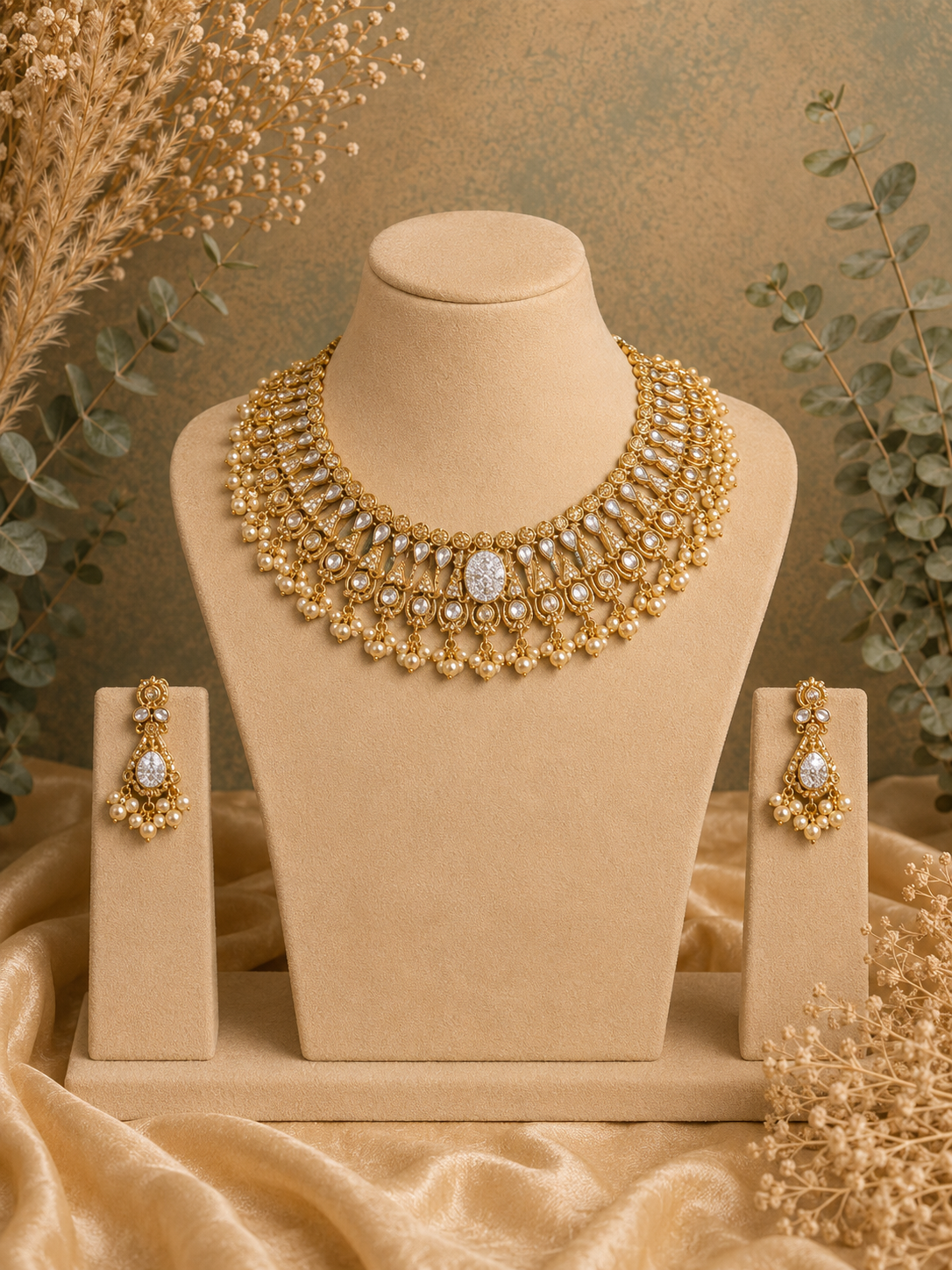 Gold Necklace JJ0806-10