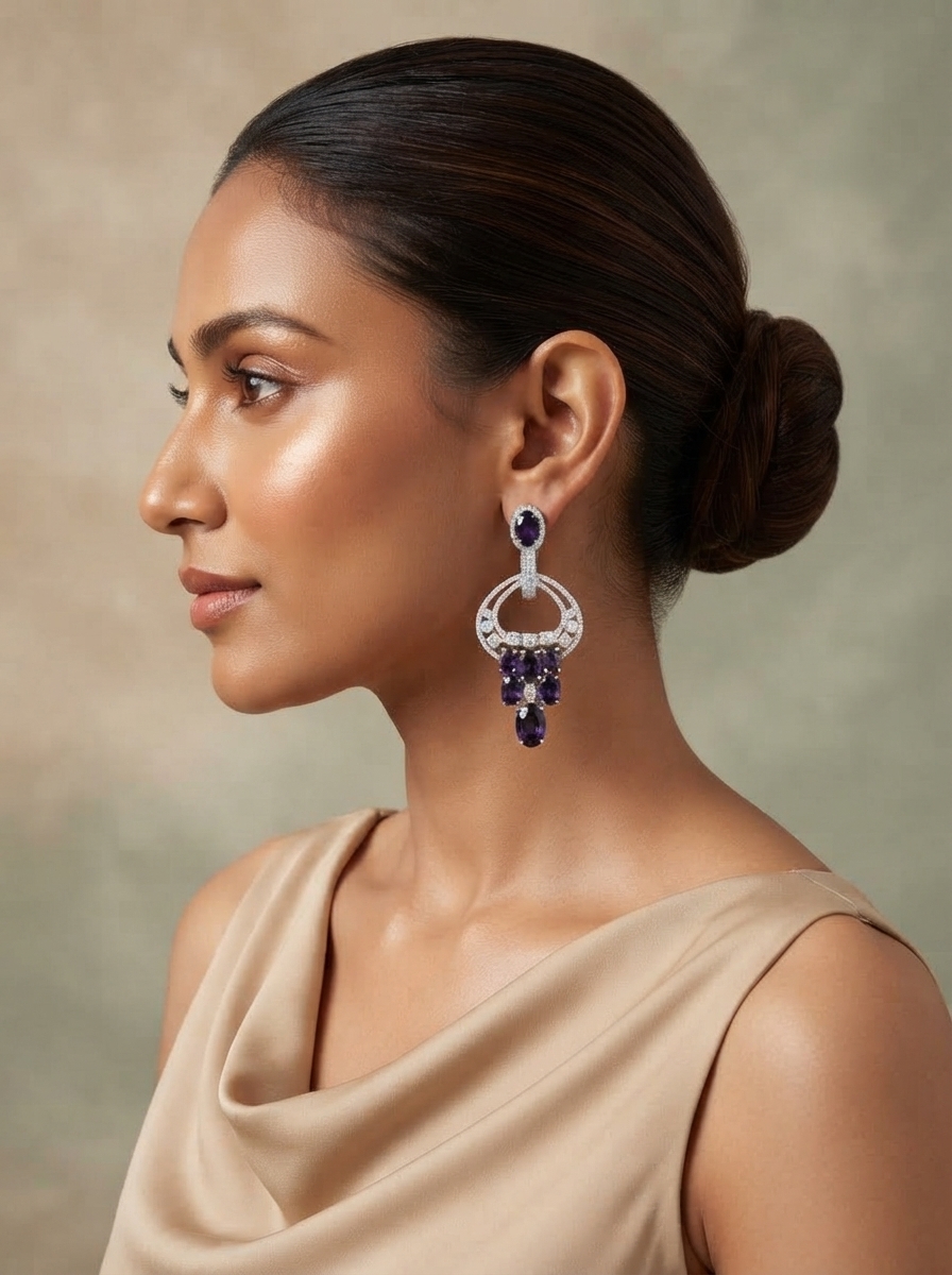 Diamond Earrings JJ0222-06