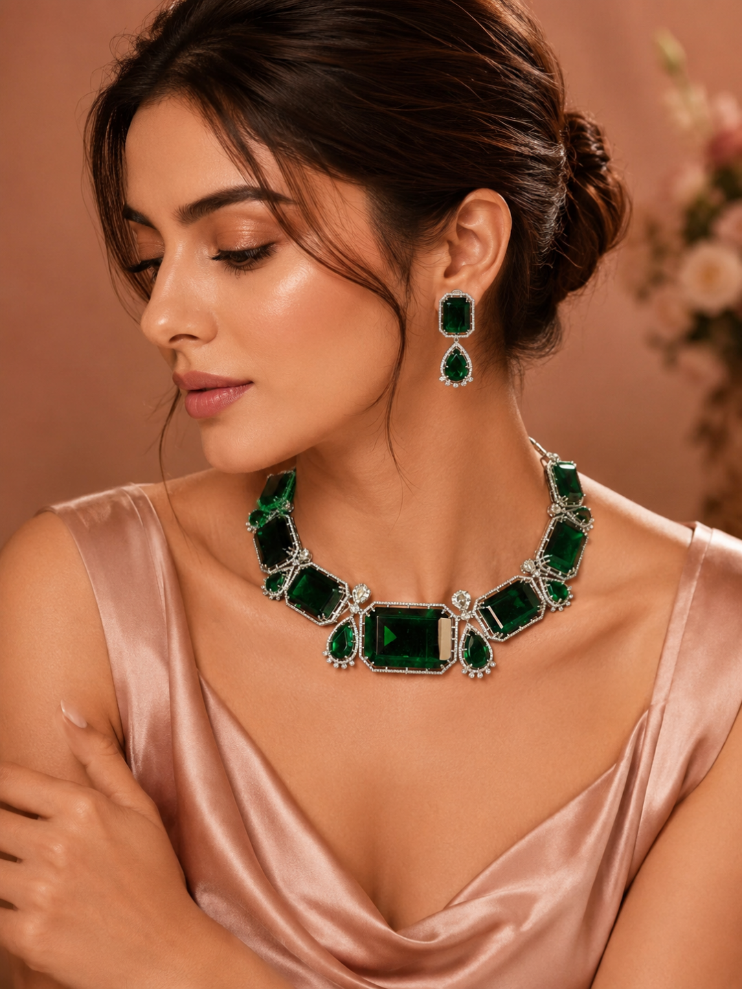 CZ Necklace JJ0801-100