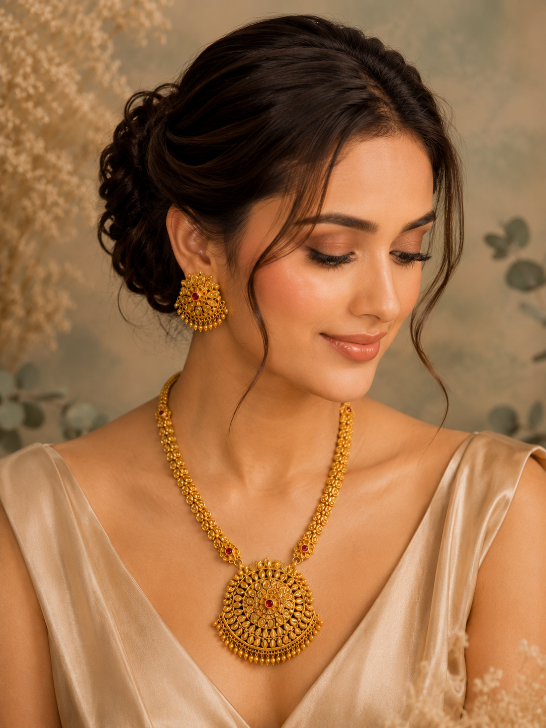 Gold Necklace JJ0806-36